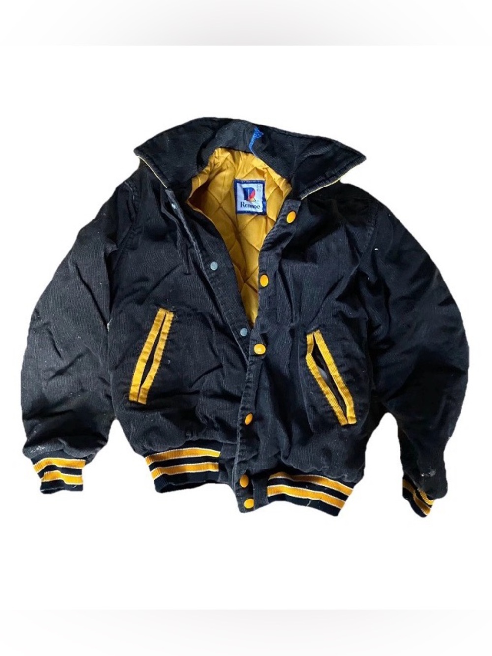 Vintage Rennoc Jacket Varsity Kids Boys 80s Medium 10-12